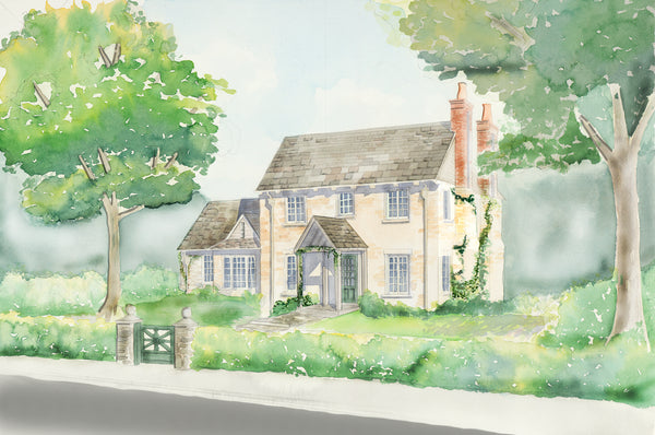 Bright Hampton Country House