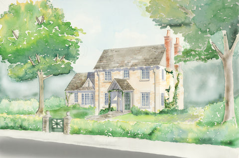 Bright Hampton Country House